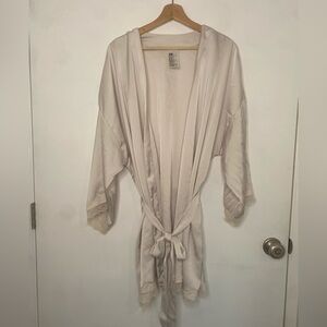 Cream Bridal Robe, Size M/L